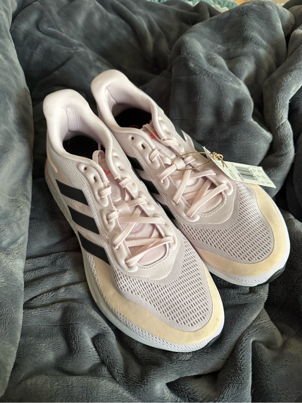 Adidas Women's Supernova Pale Pink Running Sneakers